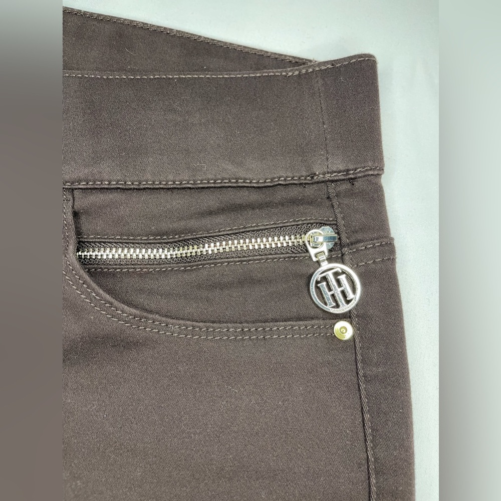 Tommy Hilfiger Women’s Brown, Elastic Waist, Dress Pants